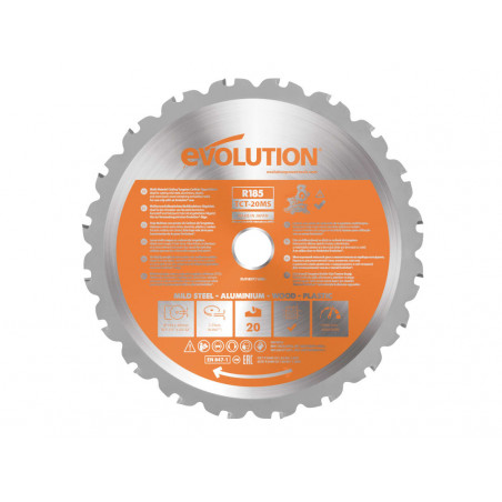 Multi-Material Mitre Saw Blade 185 x 20mm x 20T