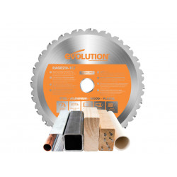 Multi-Material Mitre Saw Blade 210 x 25.4mm x 24T
