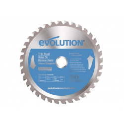 Thin Steel Cutting Circular Saw Blade 180 x 20mm x 68T