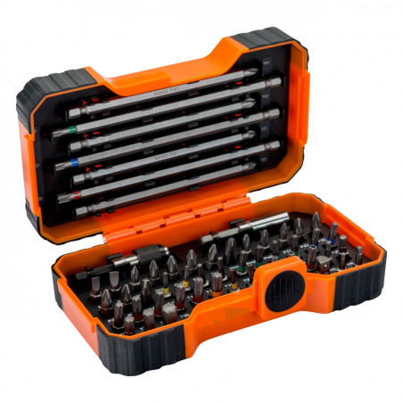 Bahco 59/S54BC Bit Set 1/4” (54 Piece)