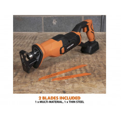 R150RCP-Li EXT Reciprocating Saw 18V 1 x 2.0Ah Li-ion