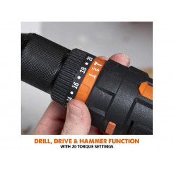 R13CMB-Li EXT Combi Drill 18V Bare Unit