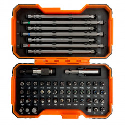 Bahco 59/S54BC Bit Set 1/4” (54 Piece)