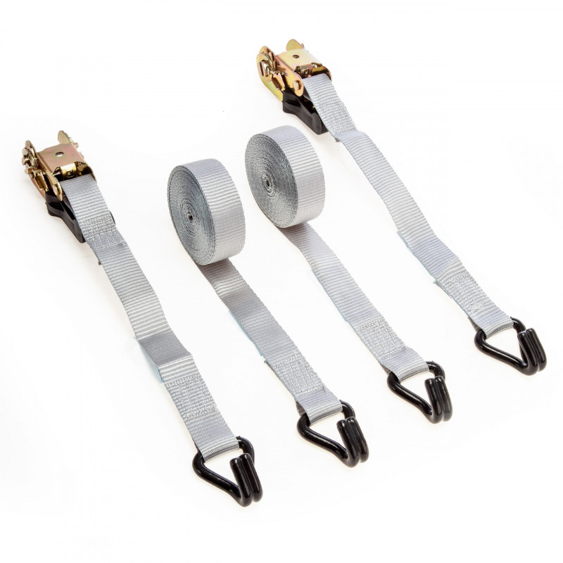 XTrade X0500004 Ratchet Straps with Hooks 25mm × 5m (Twin Pack) XTrade X0500004 Ratchet Straps with Hooks 25mm × 5m (Twin Pack)