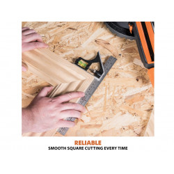 R185SMS+ 185mm Multi-Material Sliding Mitre Saw 1200W 240V