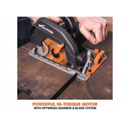 R185CCSX+ Circular Track Saw 185mm 1600W 110V