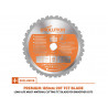 R185SMS+ 185mm Multi-Material Sliding Mitre Saw 1200W 240V