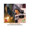 R185CCSX+ Circular Track Saw 185mm 1600W 110V