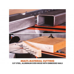 R210SMS-300+ Pro Multi-Material Sliding Mitre Saw 210mm 1500W 240V