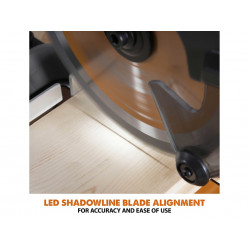 R185SMS-Li EXT Sliding Mitre Saw 18V Bare Unit