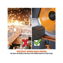 R210SMS-300+ Pro Multi-Material Sliding Mitre Saw 210mm 1500W 240V