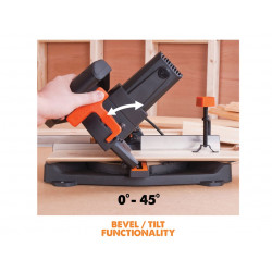 R210CMS Multi-Purpose Compound Mitre Saw 1200W 240V