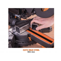 R210SMS+ Pro Multi-Material Sliding Mitre Saw 210mm 1500W 110V
