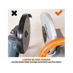 R230DCT 230mm Disc Cutter + Blade 2000W 240V