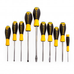 Stanley 60211 Essential Screwdrivers Set (10 Piece)
