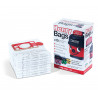 Numatic NVM-1CH 604015 HEPA-FLO High Efficiency Filter Bags (Pack of 10)