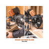 R255SMS-DB+ Multi-Material Sliding Mitre Saw 255mm 2000W 240V