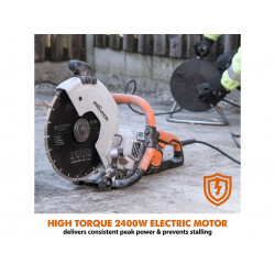 R300DCT 300mm Disc Cutter + Blade 2400W 240V