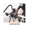 R255SMS-DB+ Multi-Material Sliding Mitre Saw 255mm 2000W 240V