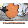 R300DCT+ 300mm Disc Cutter Kit 2400W 240V