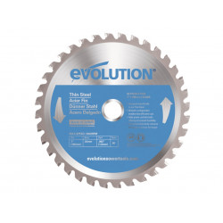 Thin Steel Cutting Circular Saw Blade 180 x 20mm x 36T