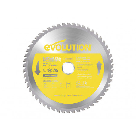 Stainless Steel Cutting Circular Saw Blade 210 x 25.4mm x 54T