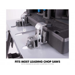 Chop Saw Stand with Universal Fittings