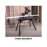 Mitre Saw Stand with Extendable Arms