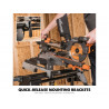 Mitre Saw Stand with Extendable Arms