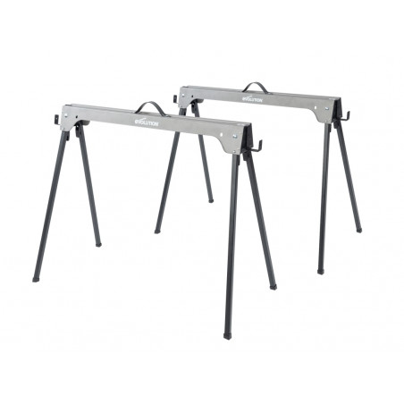 Metal Folding Sawhorse Stand (Twin Pack)