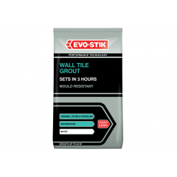 Wall Tile Grout Mould Resistant White 1.5kg
