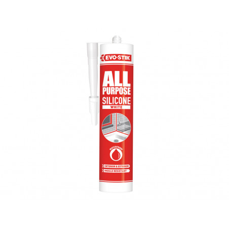 112902 All Purpose Flex Silicone Sealant White C20