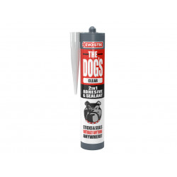 The Dog's Multipurpose Adhesive & Sealant  Crystal Clear 290ml