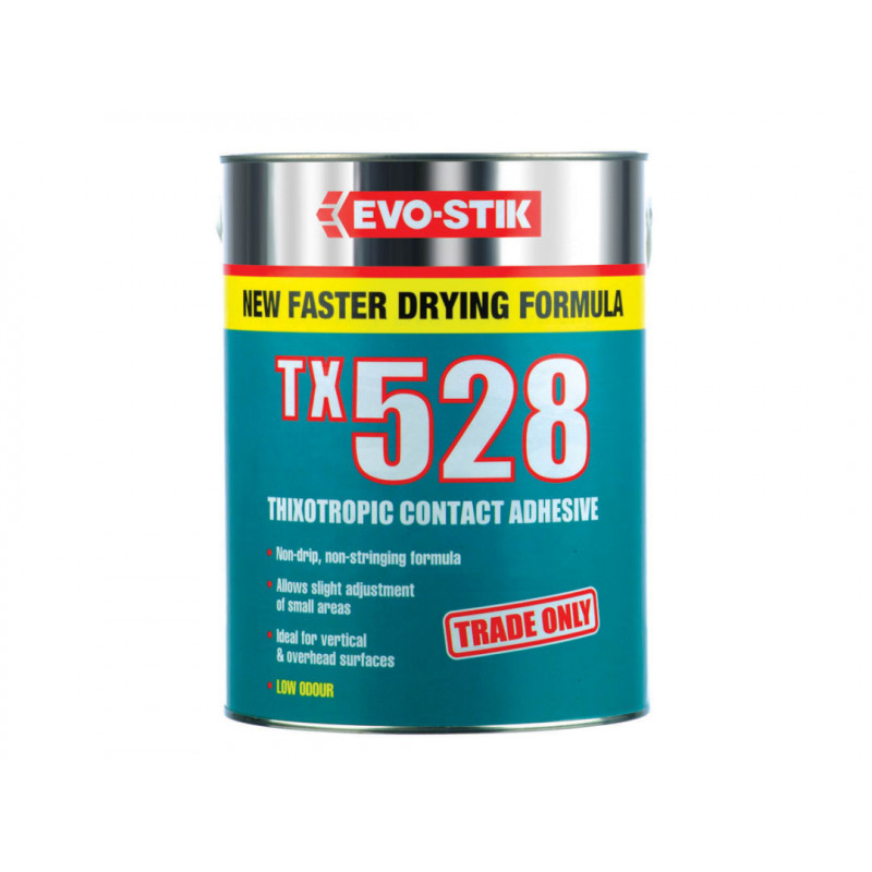TX528 Thixotropic Contact Adhesive 5 Litre TX528 Thixotropic Contact Adhesive 5 Litre