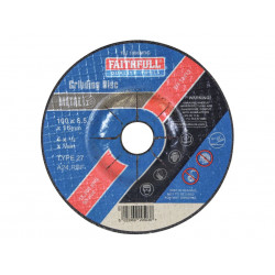 Depressed Centre Metal Grinding Disc 100 x 6.5 x 16mm