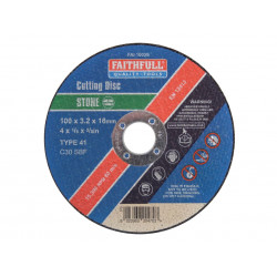 Stone Cut Off Disc 100 x 3.2 x 16mm