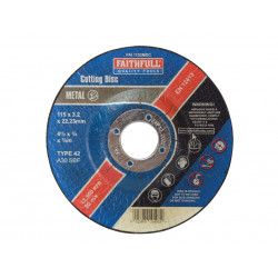 Depressed Centre Metal Cutting Disc 115 x 3.2 x 22.23mm
