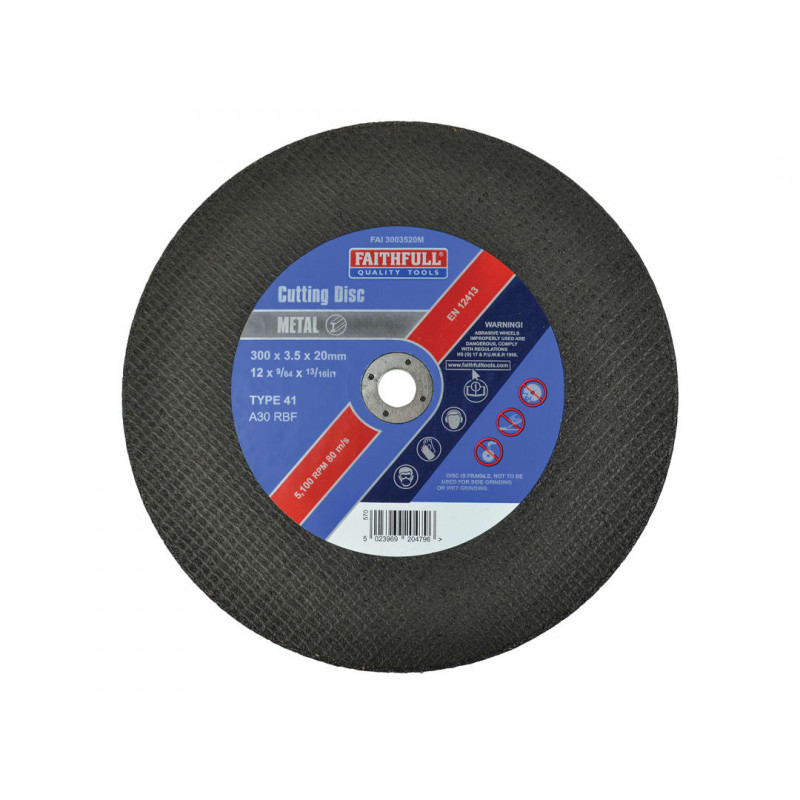 Metal Cut Off Disc 300 x 3.5 x 20mm Metal Cut Off Disc 300 x 3.5 x 20mm