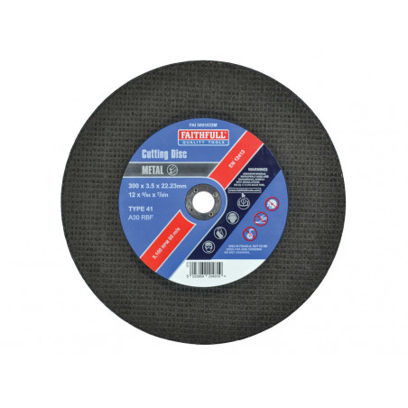 Metal Cut Off Disc 300 x 3.5 x 22.23mm
