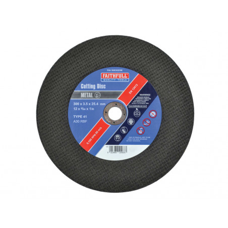 Metal Cut Off Disc 300 x 3.5 x 25.4mm