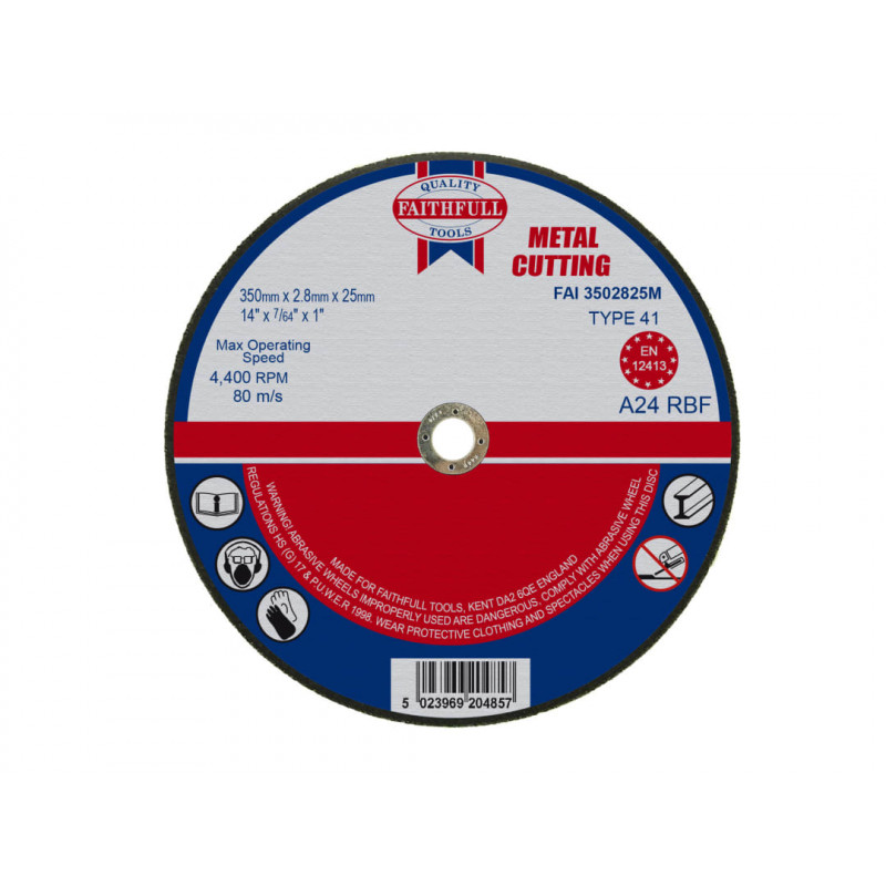 Metal Cut Off Disc 355 x 2.8 x 25.4mm Metal Cut Off Disc 355 x 2.8 x 25.4mm