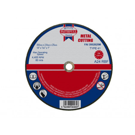Metal Cut Off Disc 355 x 2.8 x 25.4mm