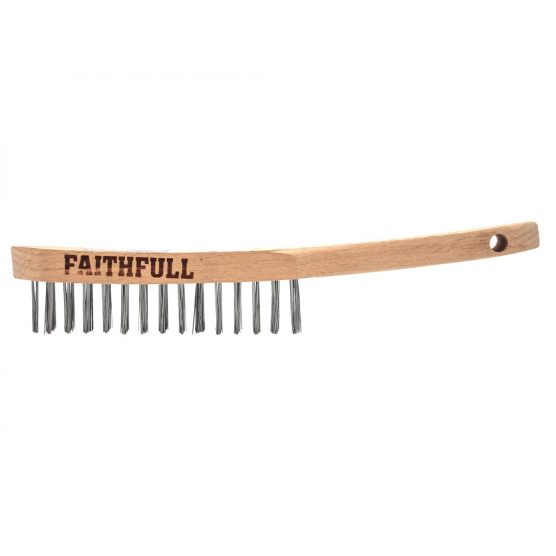 Lightweight Scratch Brush, Four Row Lightweight Scratch Brush, Four Row
