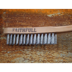 Lightweight Scratch Brush, Three Row