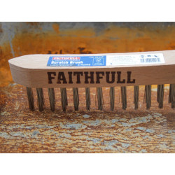 Lightweight Scratch Brush, Two Row