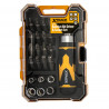XTrade X0900076 Ratchet Bit Driver & Socket Set (23 Piece)