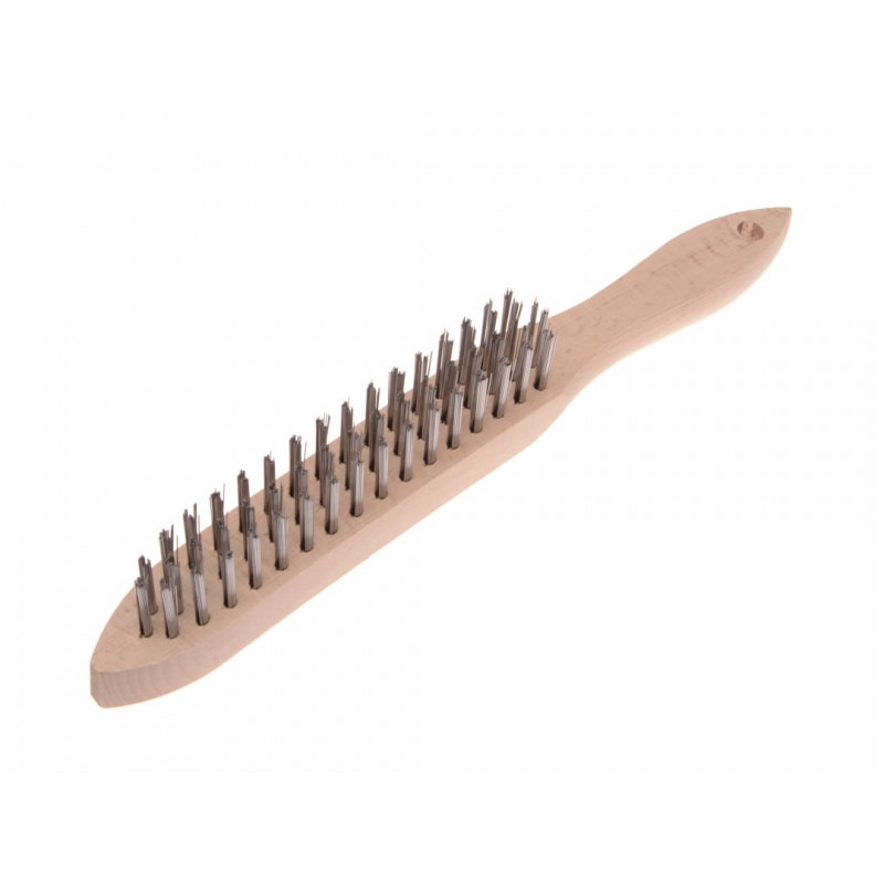 680/3 Heavy-Duty Scratch Brush - 3 Row 680/3 Heavy-Duty Scratch Brush - 3 Row