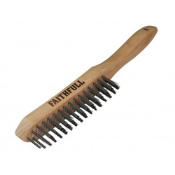 680/4 Heavy-Duty Scratch Brush - 4 Row