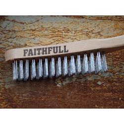 Heavy-Duty Scratch Brush, Three Row