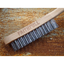 Heavy-Duty Scratch Brush, Four Row